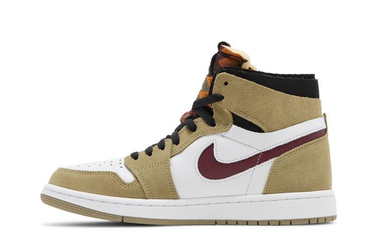 Air Jordan 1 Zoom Comfort 'Neutral Olive Cherrywood'