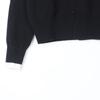 Versatile Slim Fit Knit Cardigan with Pearl Necklace - Spring/Autumn, Round Neck.
