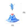 Interactive Cat Toy 3 Level Tower Turntable Ball Track Toy with 3pcs Ball