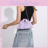 Bag Minimalist Shoulder With Chain Strap Clothing Appearance Design For Daily