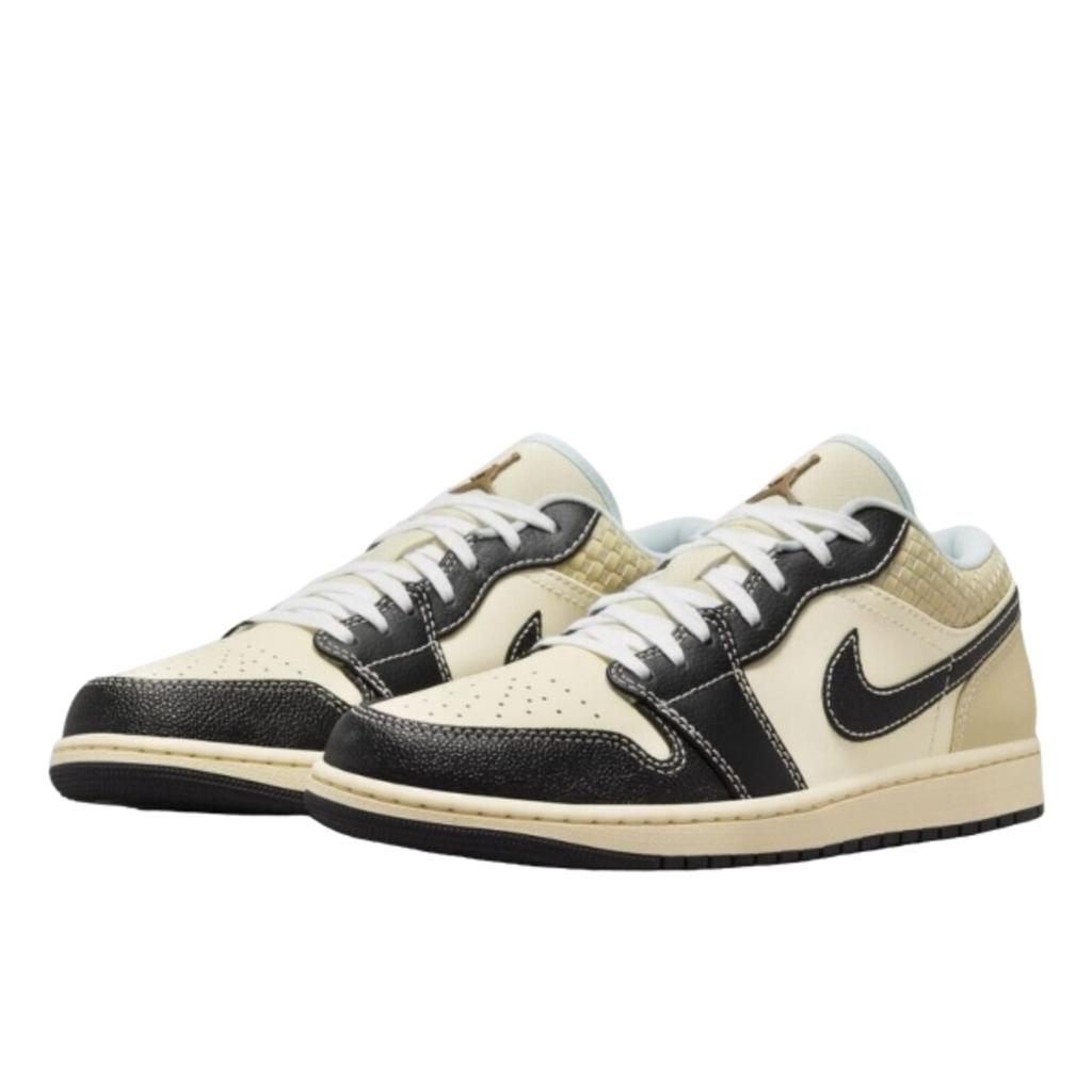 Air Jordan 1 Low SE Coconut Milk Black Muslin