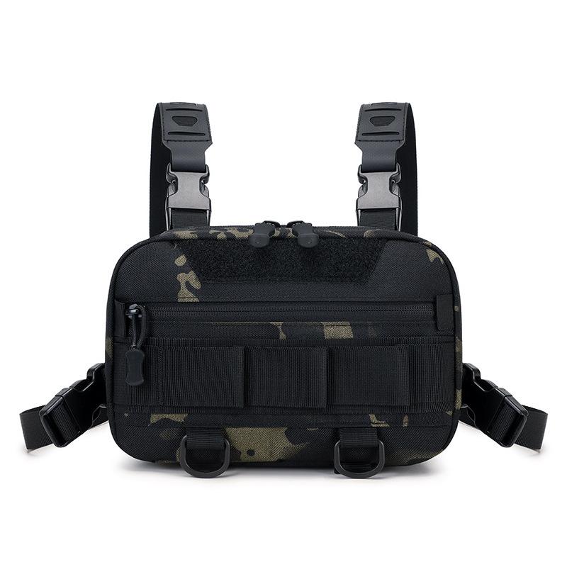 Backpack, Double-shoulder Men's and Women's Lightweight Outdoor Bag, Sports Multi-functional Tool Kit, Camping Chest Bag