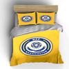 Kazakhstan KFF Logo Bedding Set Bedding Duvet Cover Set Duvet Cover Pillowcases (1 * Duvet Cover 2 * Pillowcases, Without Duvet Insert)