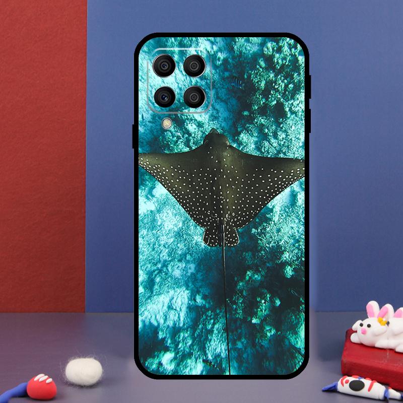 Animal Manta Ray For Samsung Galaxy M15 M55 M33 M13 M23 M53 M31 M51 M14 M34 M54 M20 M30s M52 M32 Phone Case