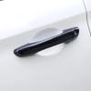For Hyundai Elantra 2017 2018   LHD ABS Carbon Fiber Black Car Door Handle Cover Trims Sticker Car Styling Accessories