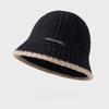 Autumn and Winter Fashion Thickened for Keep Warmth Knitted Mao Line Hat Women Big Head Circumference Ear Protection Fisherman Hat