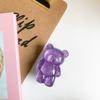 Glitter Powder Bear Cartoon Cute Creative Mobile Phone Airbag Bracket Simple Paste Retractable Desktop Air Cushion