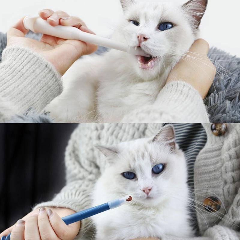 Cats for Pill Popper for Pill Gun for Cats for Pill Injector for Dogs Silicone Tip Medical Tablet Capsule Food Feedin