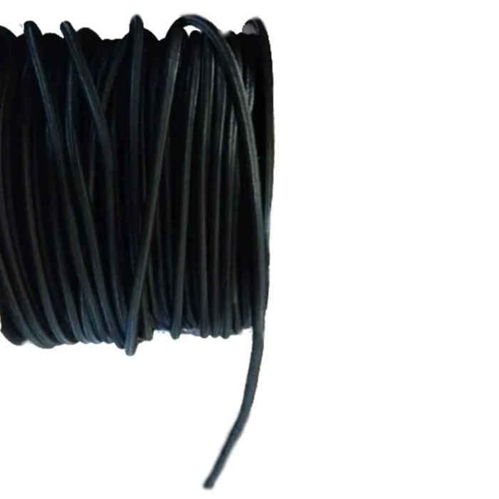 Corde élastique noire 10 mm, 30 mètres