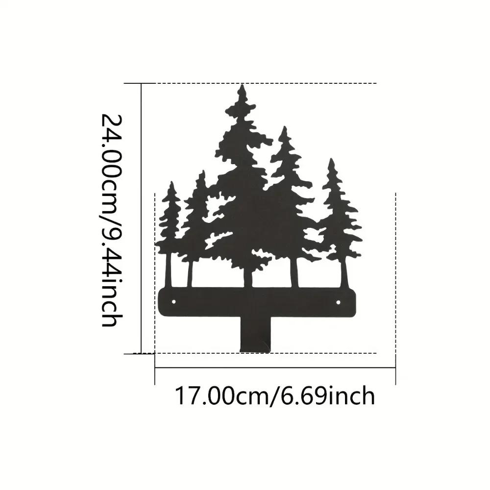 Schlüsselhaken aus Metall in Form einer kreativen Silhouette, vielseitig einsetzbar für Kleidung, Taschen und Schlüssel. Schmücken Sie Ihr Zimmer und Ihr Zuhause für den Winter und Weihnachten