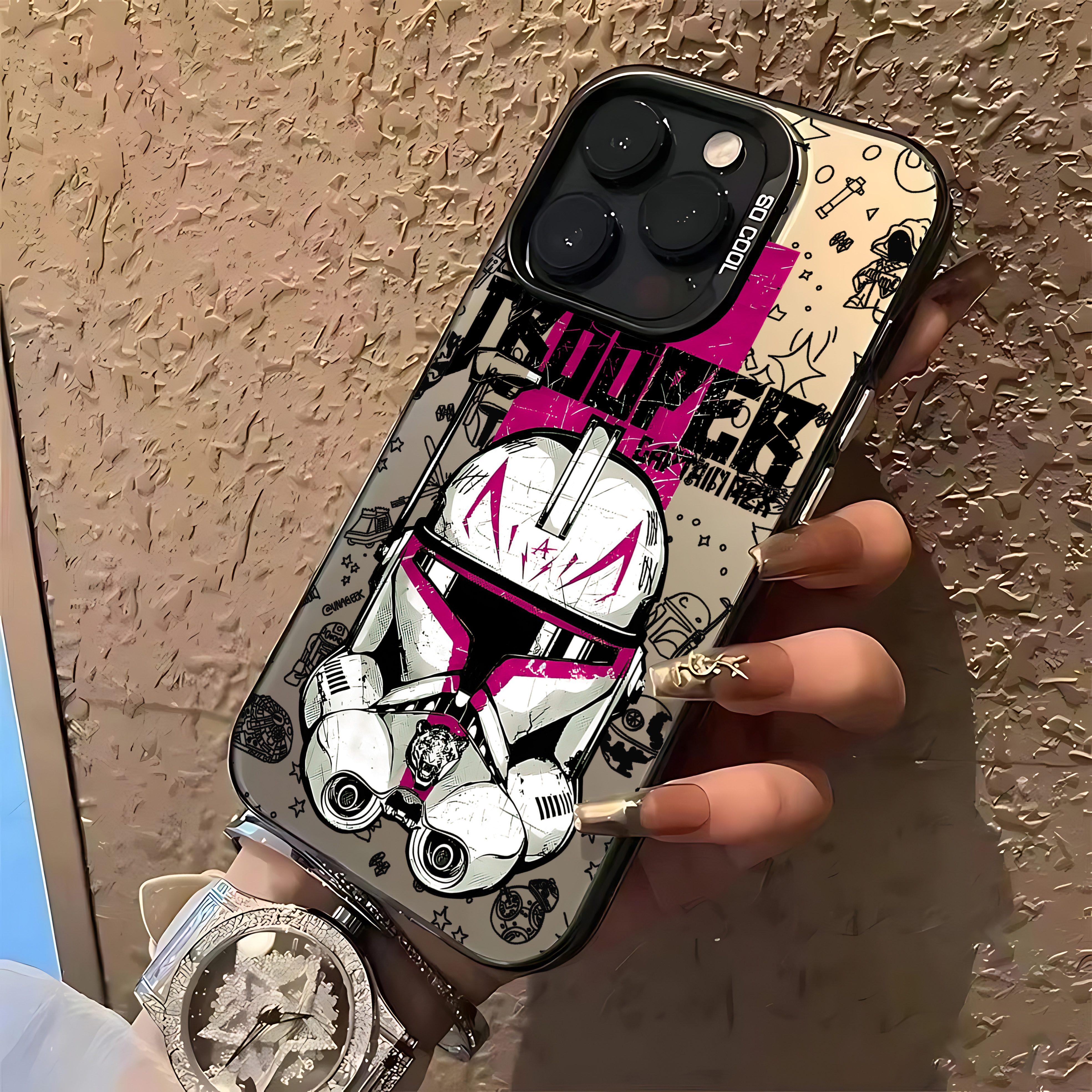 

Hot Stars W-Wars Phone Case for Xiaomi Redmi Note 7 8 9 9S 10 11 12 13 14 15 Pro Plus 4G 5G Anti Fall Matte Back Cover Note 15 Pro Plus 5G