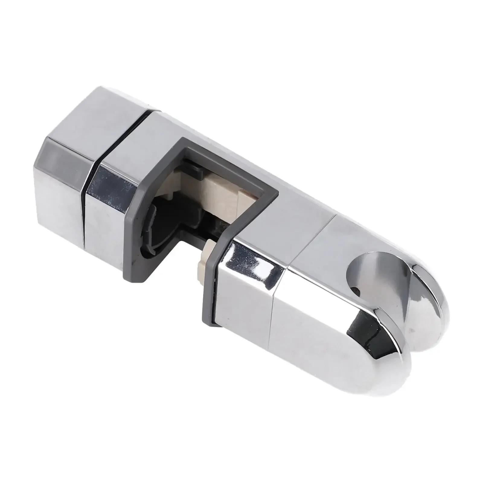 

360° Rotation Shower Holder Adjustable Shower Bracket Bathroom Engineering-grade ABS Material Height Adjustable срібний