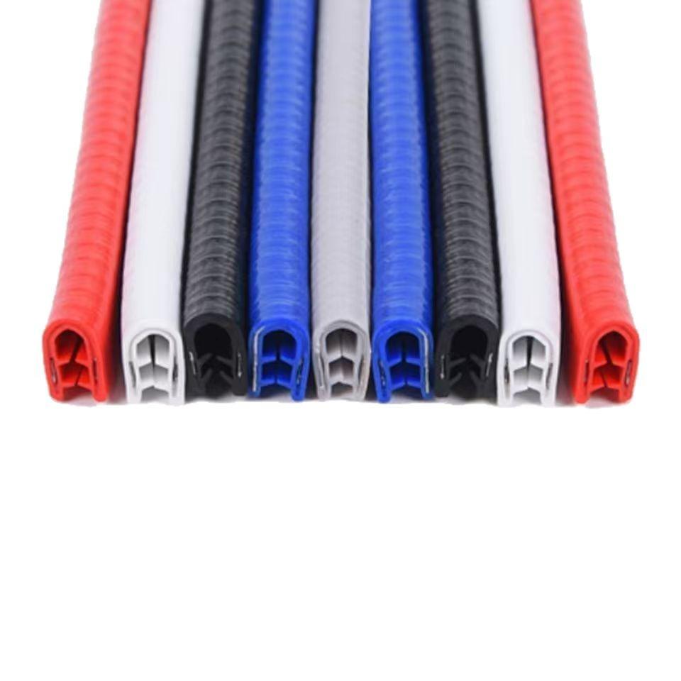 Car Door U-shaped Anti-collision Rubber Protector Strip - Soundproof, Dustproof, Decorative