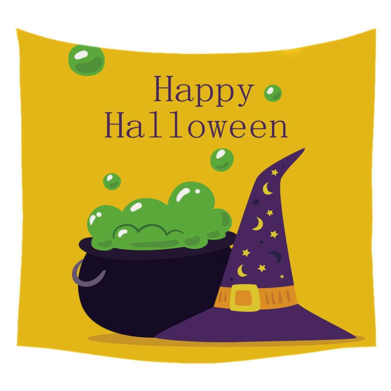 Гобелен с тыквой и летучей мышью — фото 18