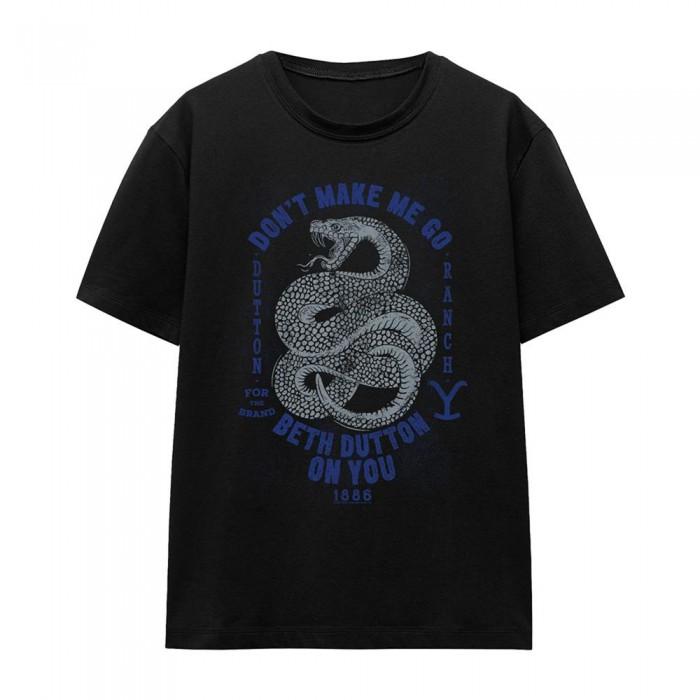 Yellowstone Womens/Ladies Dont Make Me Go Beth Dutton T-Shirt
