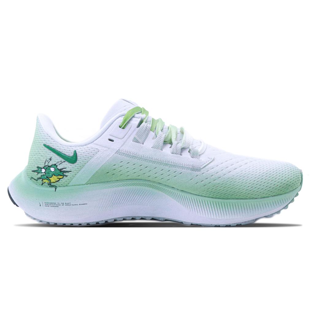 Nike Pegasus 38 Slip Resistant Abrasion Resistant Low top Casual Running Shoes Men's Green CW7356-100(Team147-)