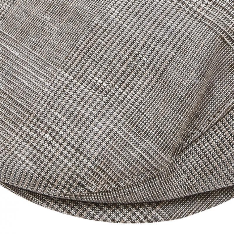 Daks Men S Brown Logo Hunting Cap Dbhe5e754w3