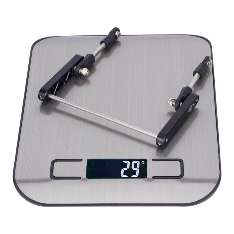 1Set Metal Rear Sway Bar Anti-Tilt Rod Kit for Axial Wraith RR10 90048 90053 1/10 RC Crawler Car Parts DIY