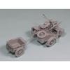 Great Wall Hobby 1/35 Scale World War II German Military Motorcycle R75 with Sidecar Plastic Model L3510