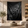 Decorative Tapestry,Korn Printed Wall Art, Lightweight Wall Hanging For Bedroom Background