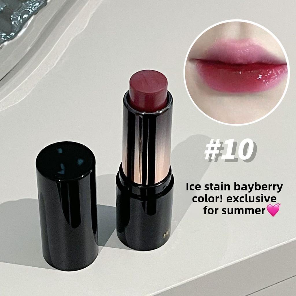 Lipstick Red Brown Lipstick Waterproof Moisturizing Mirror Lipstick Lip Gloss Natural Long-lasting Makeup Valentine's Day Gift