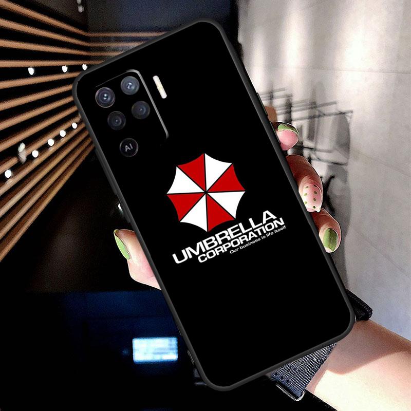 Umbrella Corporation Case For Oppo A17 A57 A77 A76 A16 A96 A18 A60 A80 A40 A38 A58 A78 A98 A94 A74 A54 A15 A5 Pro