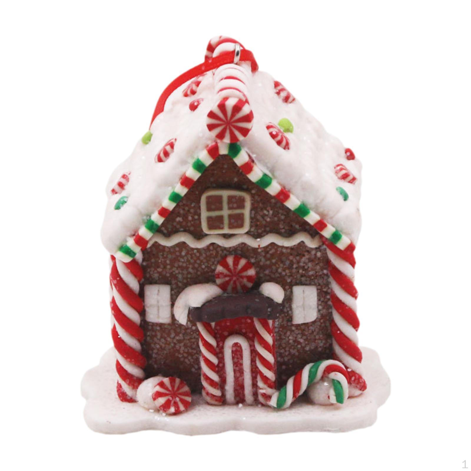 

Подвеска-фигурка в виде домика в рождественской деревне для елки и использования в помещении Style H