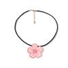 Summer New Korean Version Fresh and Sweet Enamel Dripping Oil Delicate Flower Pendant, Princess Fashion Niche