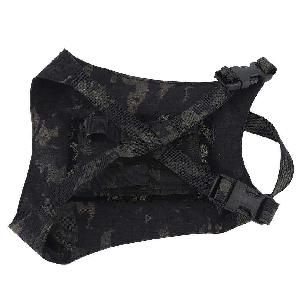 Rapid Deployment Helmet Pack Nylon Cloth Detachable Military Carrying Pouch for Sports Combat