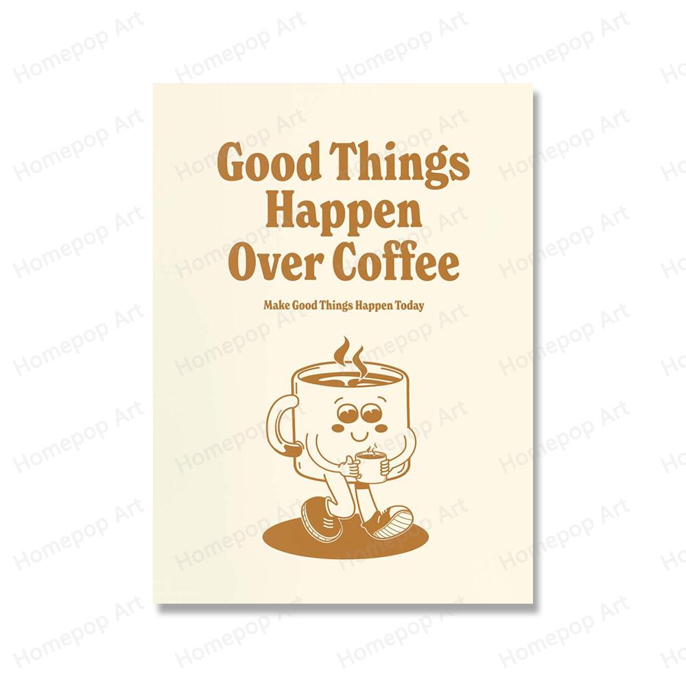 

Мультфильм позитивный ретро цитата принт чувства любовь к себе эмоции художественный постер модный абстрактный холст картина гостиная домашний декор 21x30cm No Framed бордовый