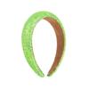 Women's Hairpin Creative Personalized Bright Film Headband Versatile Colorful Girl Wash Press Hair Headwear