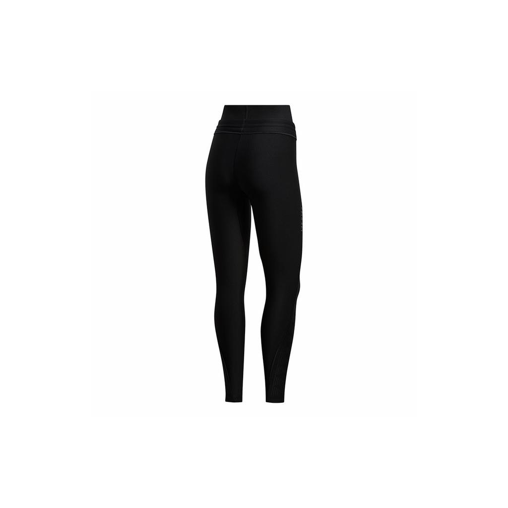 Adidas High Waist Sports Training Leggings Women Bottoms Black FT7022