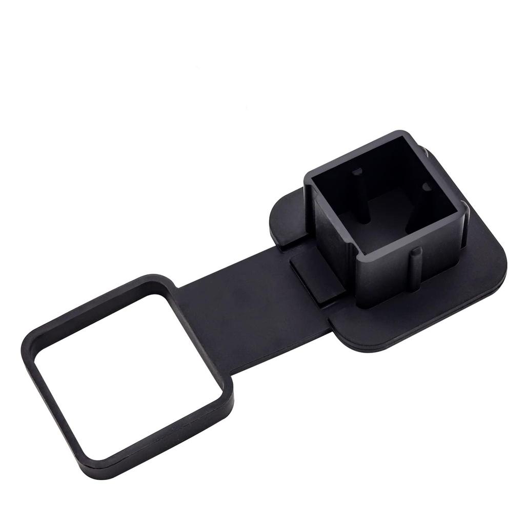 Aoling Hitch Cover, Rubber Trailer Towing Hitch Member Cover, Shedding Prevention, Hitch Cap, Square