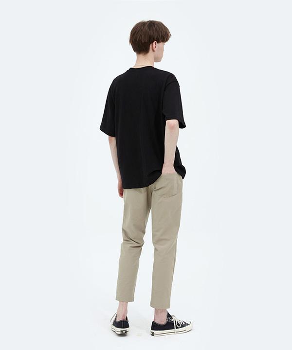 ACOVER [2Pack] Linen-Like Cropped Waist Pants (Type A)