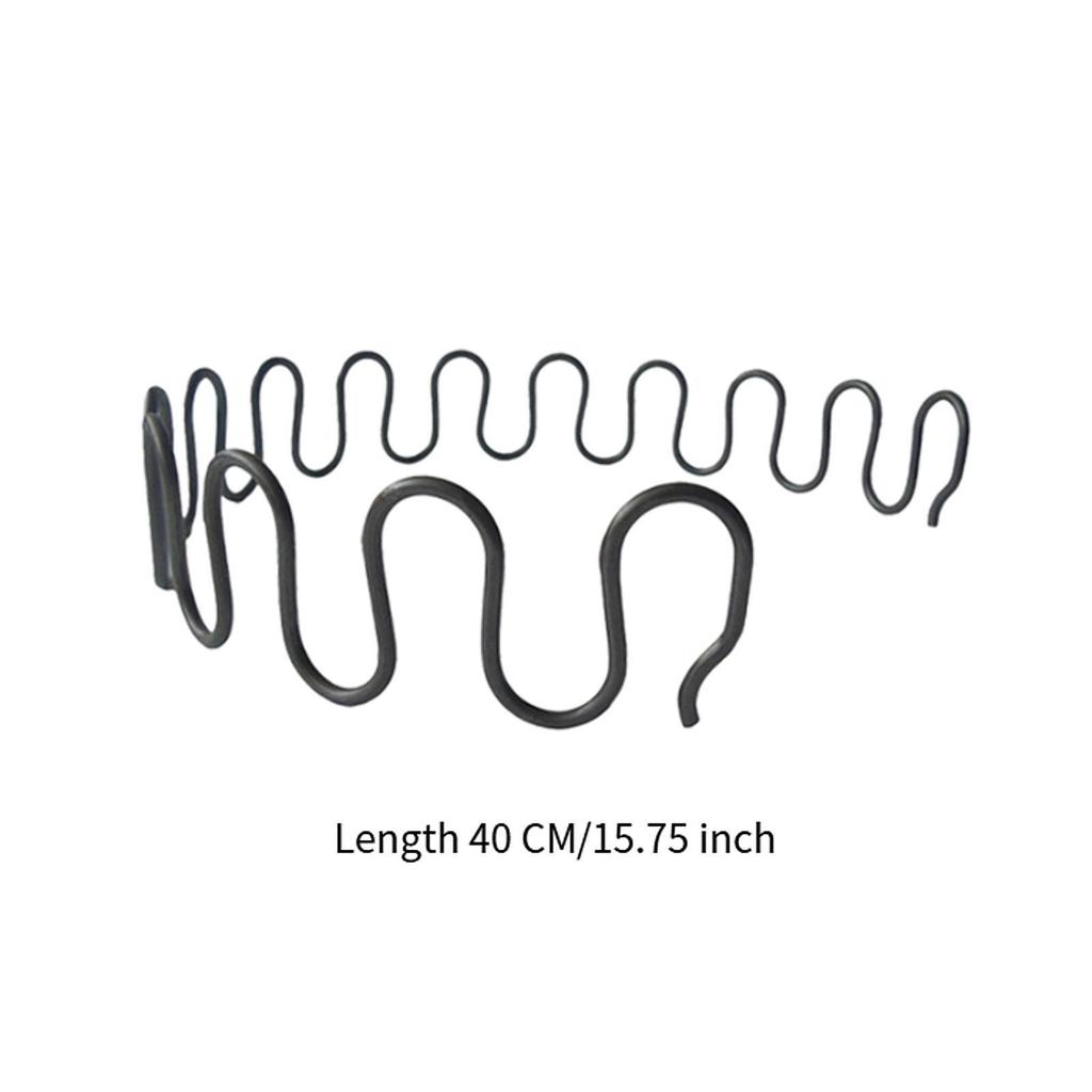4x Sofa Feder Reparaturset Stuhl Feder Set Teile DIY Zubehör Zig Form Feder für Haus Haushalt Liege Sofa Stuhl
