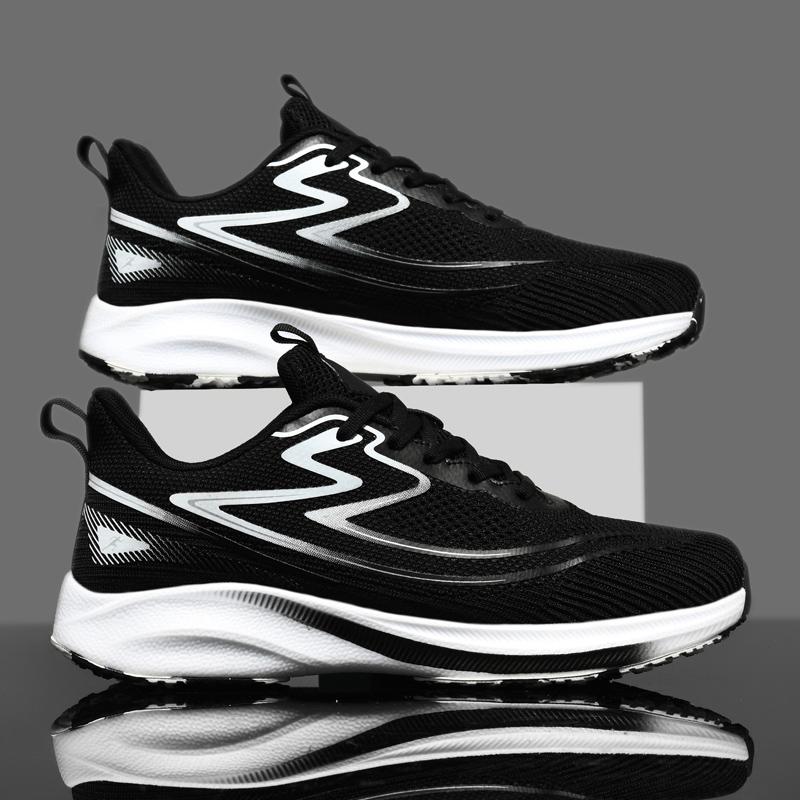 Men's Sports Shoes Full Length Carbon Board Running Shoes Men's Marathon Racing Shock Absorption Track and Field Training Shoes