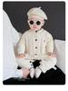 2025 Autumn/Winter Stylish Baby Jumpsuit Romper - Long Sleeve Outdoor Wear for Young Babies