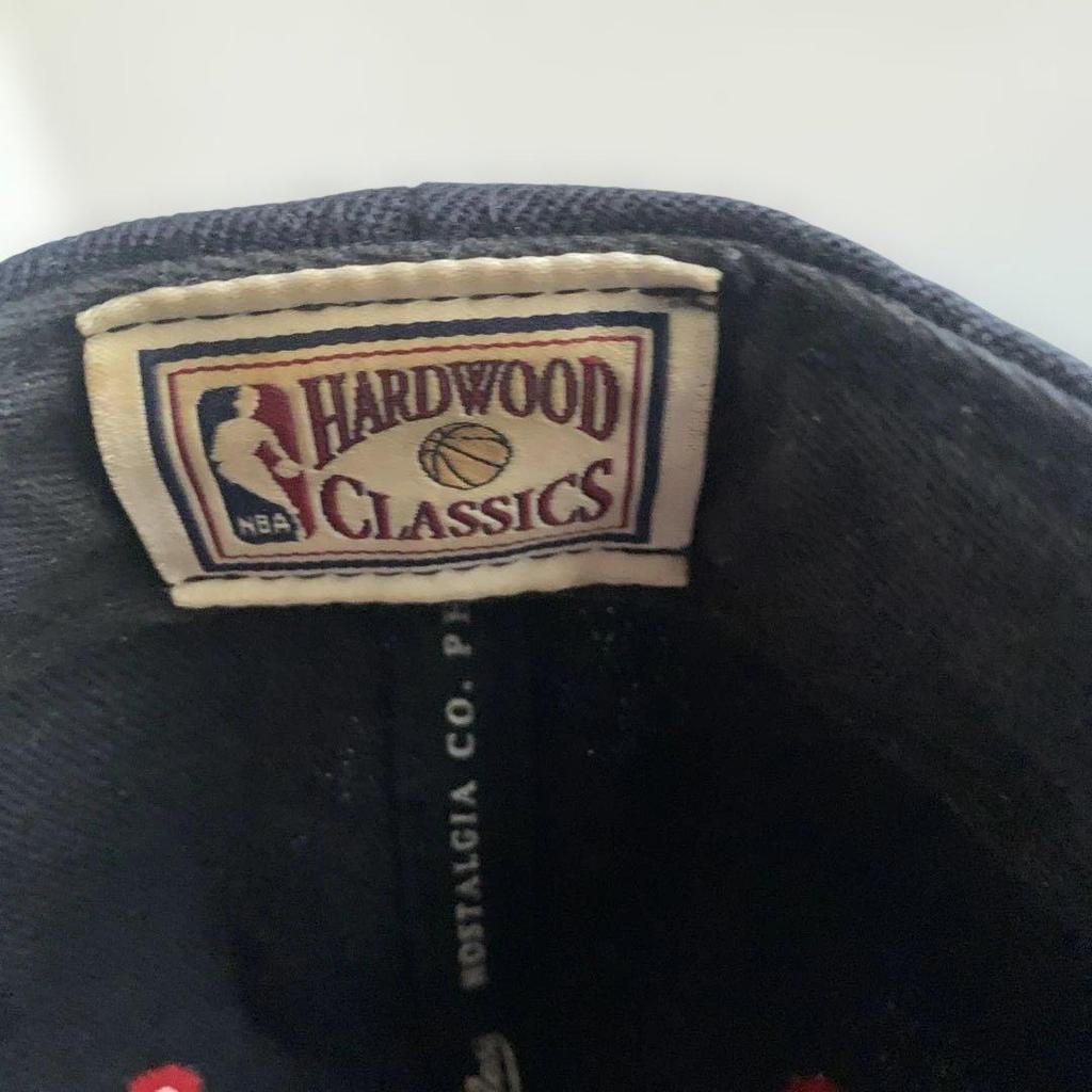 Used 2 Mitchell & Ness Chicago Bulls Caps