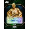 2024 Topps Star Wars chromově černá 2024 Star Wars chromově černá