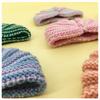 New Baby Boneless Hat, Children's Jacquard Cute Hat, Donut Fontanelle Protector, Baby Tip