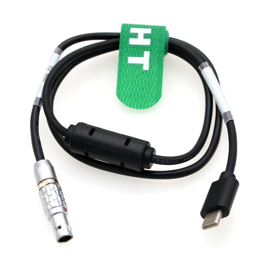HangTon BMPCC 4K 6K Run Stop Cable to USBC Tilta Motor to BlackMagic Pocket Cinema Nikon Canon 7-Pin Nucleus-M Camera, Z6/Z7, R5/R6