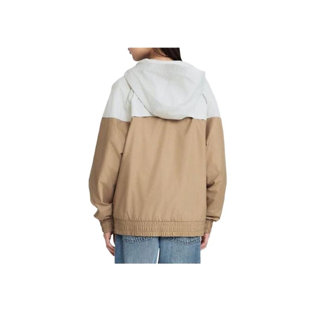 Nike Color Block Hooded Zip Jacket Kids jackets Light-Khaki HJ2534-072