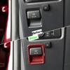 Red Carbon Fiber Handbrake Switch Panel Cover Trim Frame For Ford F150 -
