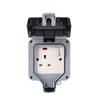 Waterproof Design Wall Switch Socket Dust Proof Power Socket Case  Electrical Power