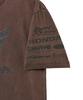 PHYPS MOTORCYCLE Wing Collect Logo Short Sleeve Brown
