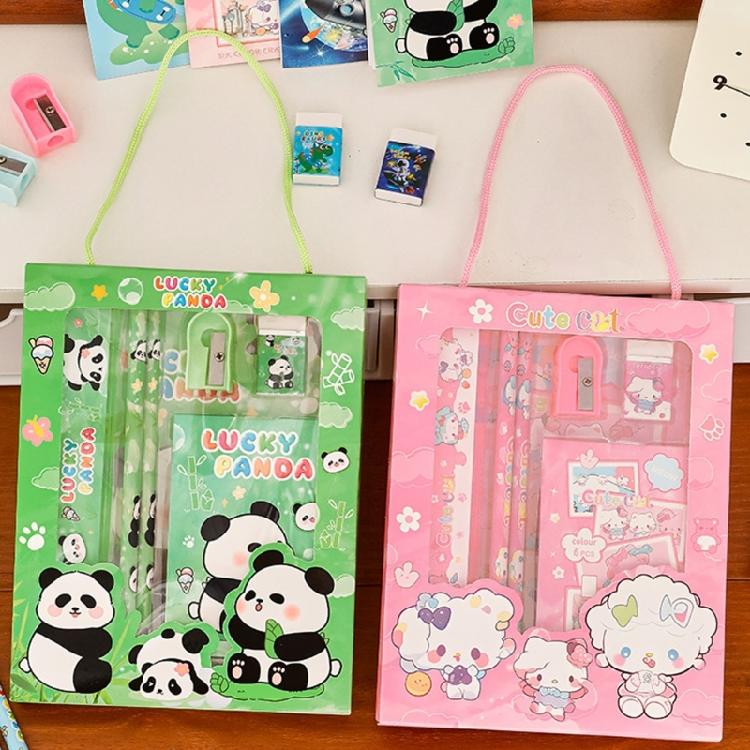 6Pcs Interactive Study Gift Box Educational Supplies Youngly Learners Homework Helper Kids Study Reward Stationeries Set