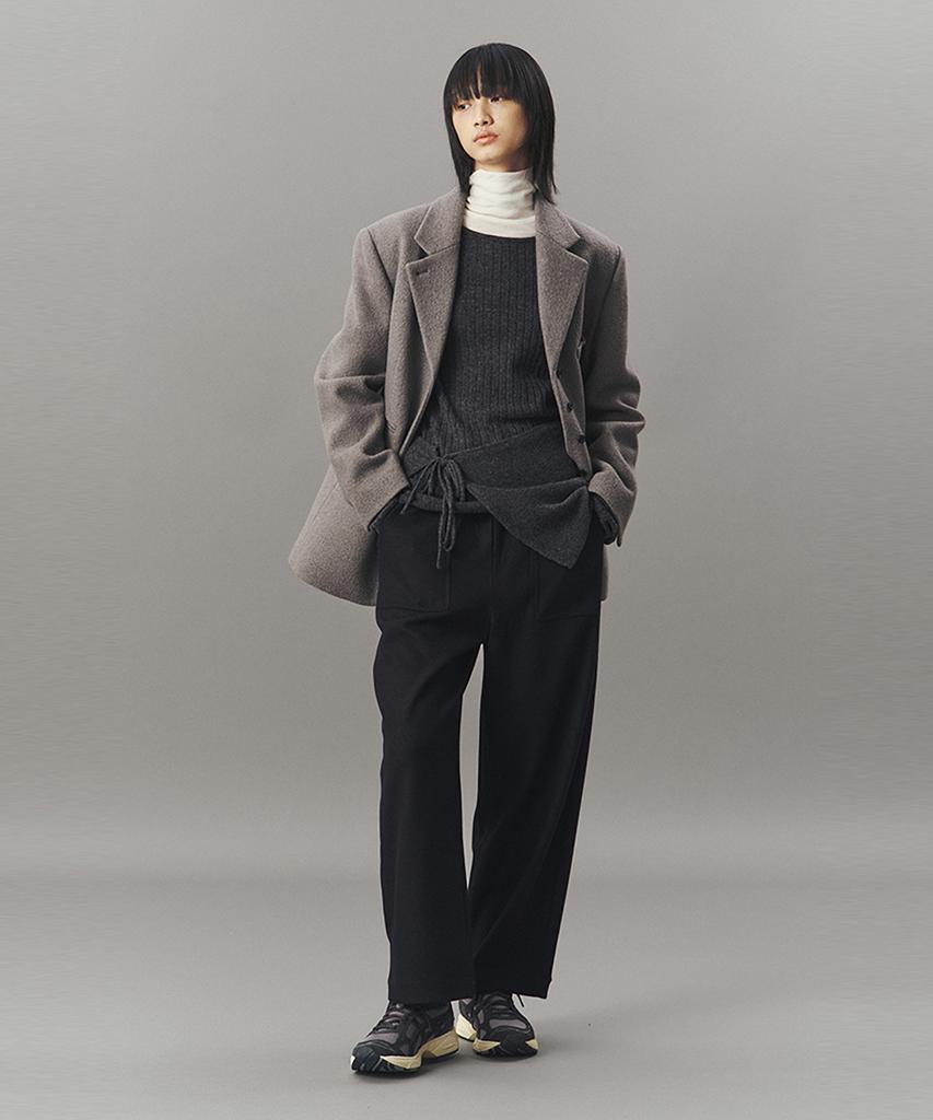 Ahwe Wool Tailored Jacket_Gray