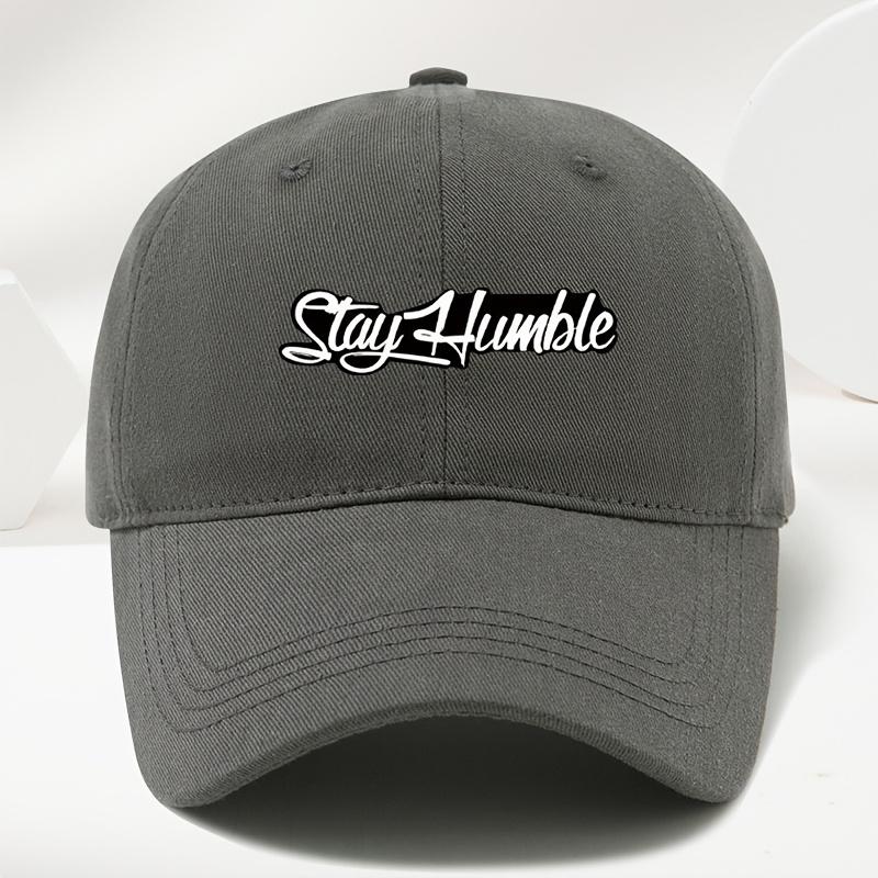 Men s StayHumble Baseball Cap | Soft Breathable Sweat-Absorbent Adjustable Hat for Outdoor Sports & Casual Adjustable