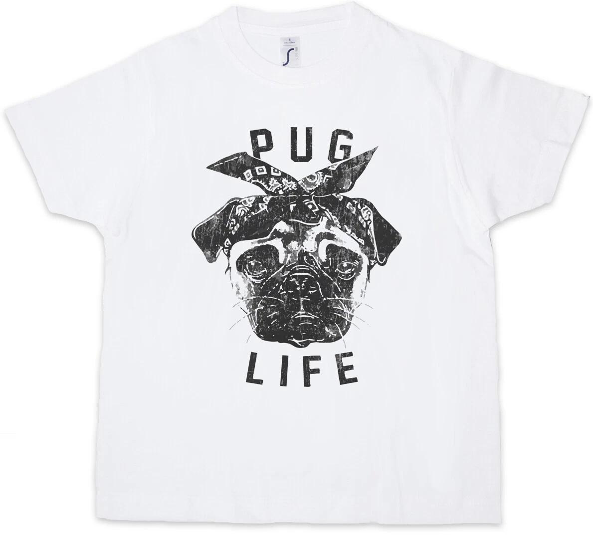 PUG LIFE I Kids Boys kids boys T-Shirt Hip Hop Ghetto Life Gangster Criminal Mobster 150
