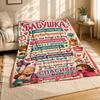 Grandma Thank You Coral Fleece Blanket Love And Care Quote